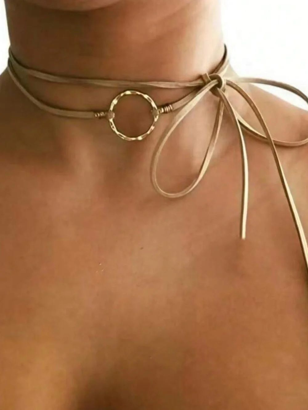 Boho wrap necklace N2375